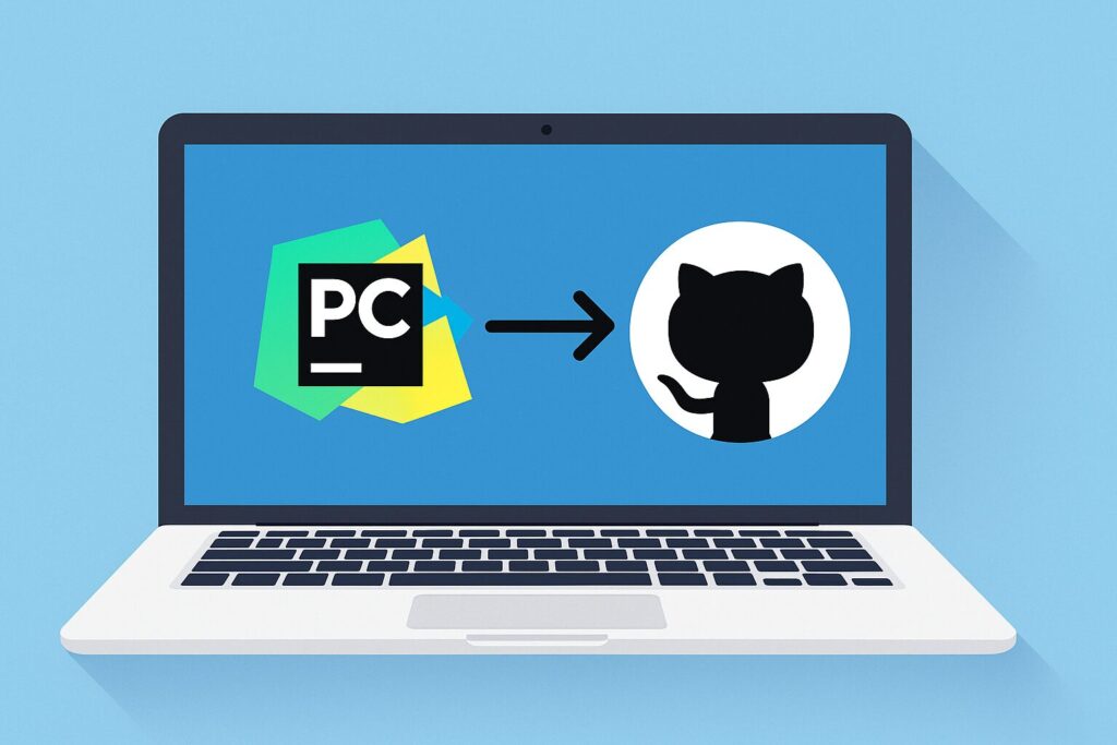 PyCharmでGitHubを使うための設定方法のアイキャッチ画像
