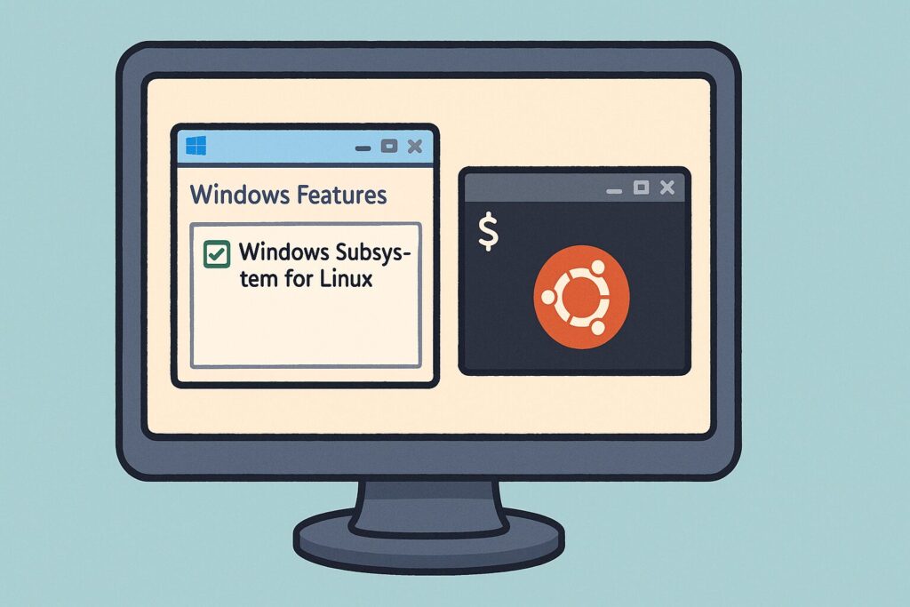 WSL2の有効・無効状態を確認する方法のアイキャッチ画像