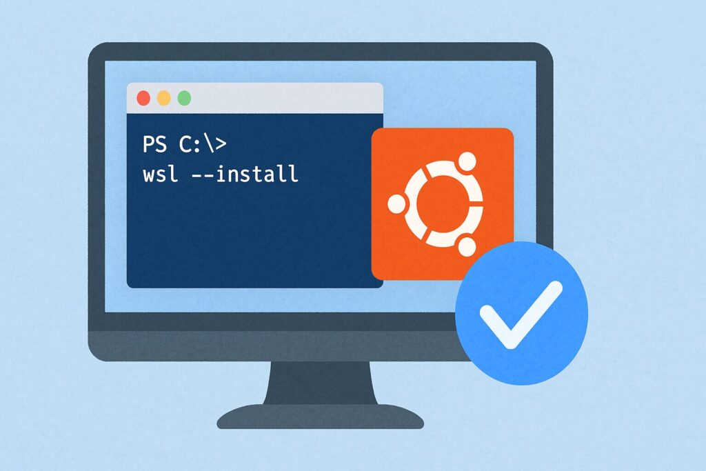 WSL2を有効にする方法のアイキャッチ画像