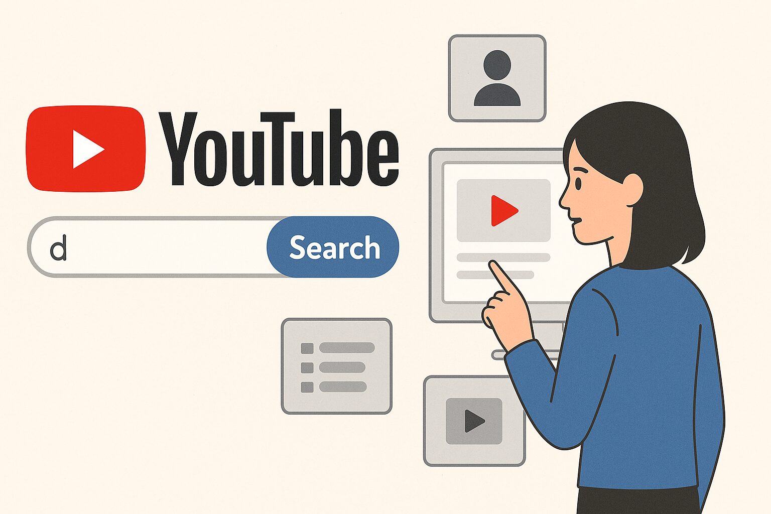 eye catching image of youtube data api search resource