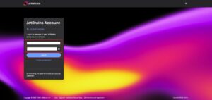 JetBrainsアカウントのログイン画面でメールアドレスによるログインの流れ3