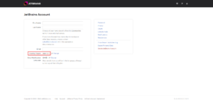 JetBrainsアカウントの「Country/Region」設定の流れ4
