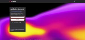 テキストボックスに任意のメールアドレスを入力し、「Continue」ボタンを押す操作の画面キャプチャ
