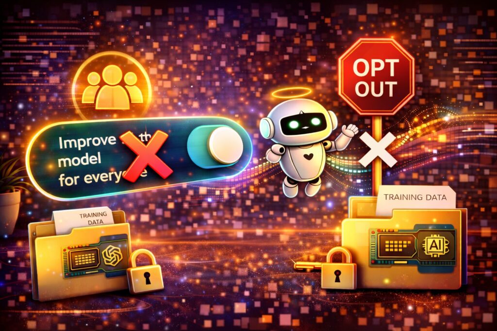 「すべての人のためにモデルを改善する」設定を無効化するのアイキャッチ画像