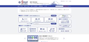 ログインに成功した場合、「e-Statのトップ」画面の右上に「ユーザーID（メールアドレス）」や「マイページ」、「ログアウト」が表示されるため、「マイページ」リンクを押す操作の画面キャプチャ