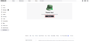 「今回は、メールアドレスを認証したところ、緑色の帽子のアイテムが貰えました。」の画面キャプチャ1