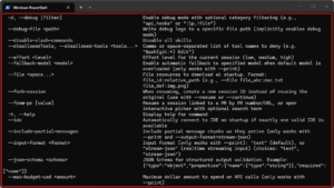 (任意)ターミナル(PowerShell)で「claude」コマンドを試し打ちする操作(実行結果例2)の画面キャプチャ