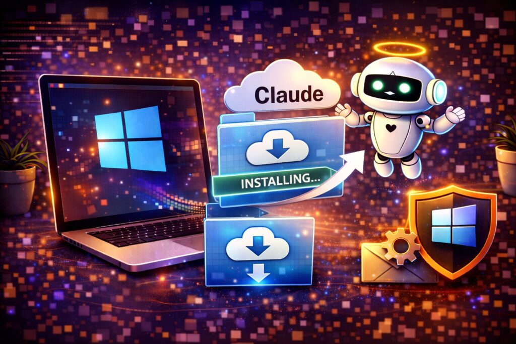 Windows版Claudeアプリのインストール方法のアイキャッチ画像